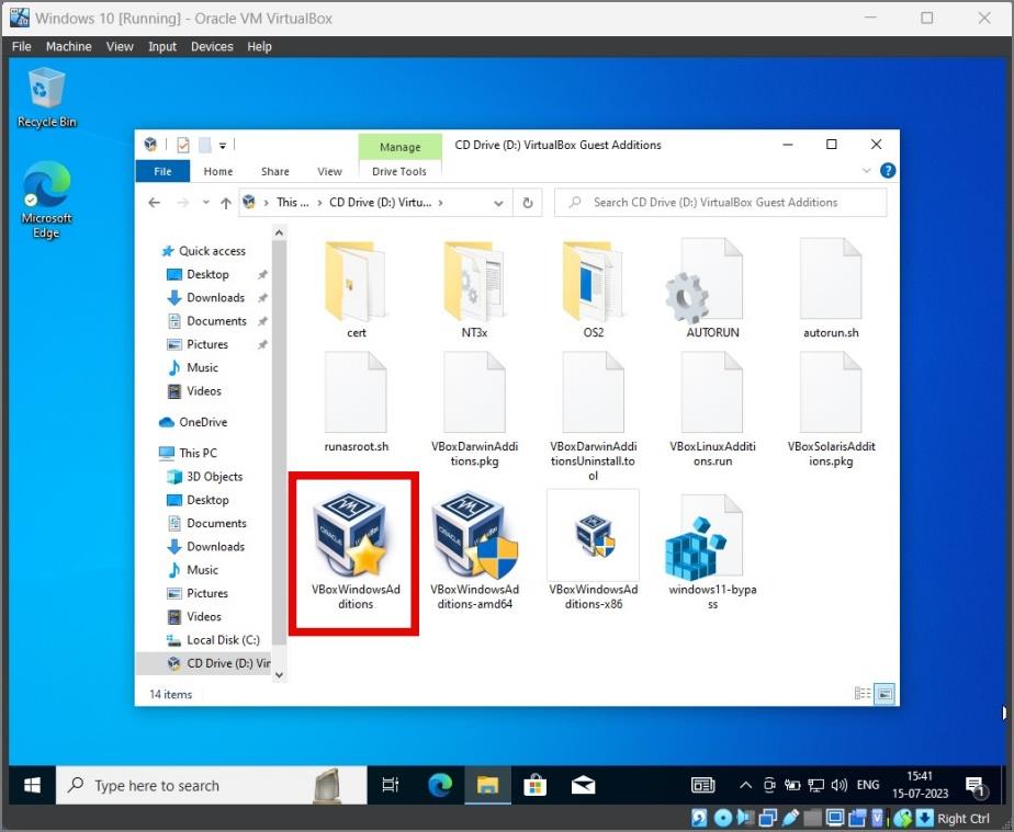 VirtualBox に Windows 10 をインストールする方法