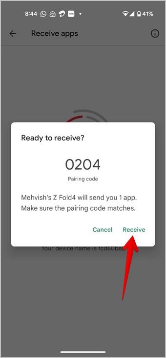 iPhone または Android から別の携帯電話にアプリを送信する方法