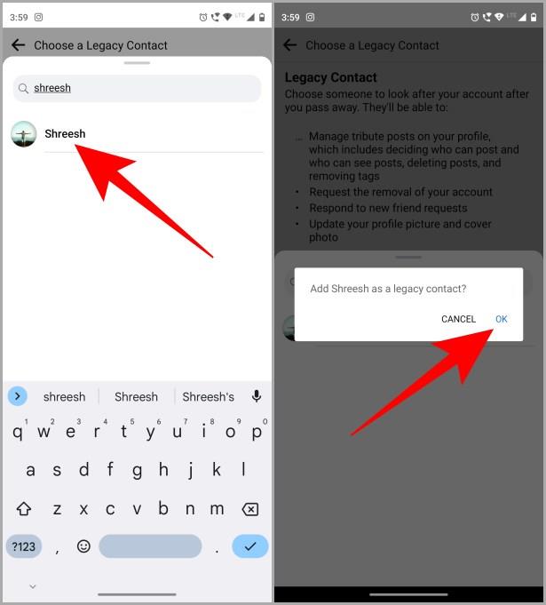 Facebook で従来の連絡先を設定して使用する方法