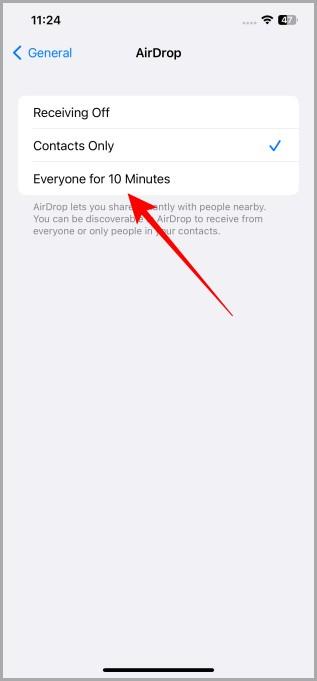 Airdrop が動作しなくなったり、待機中にスタックしたりするための 13 の修正