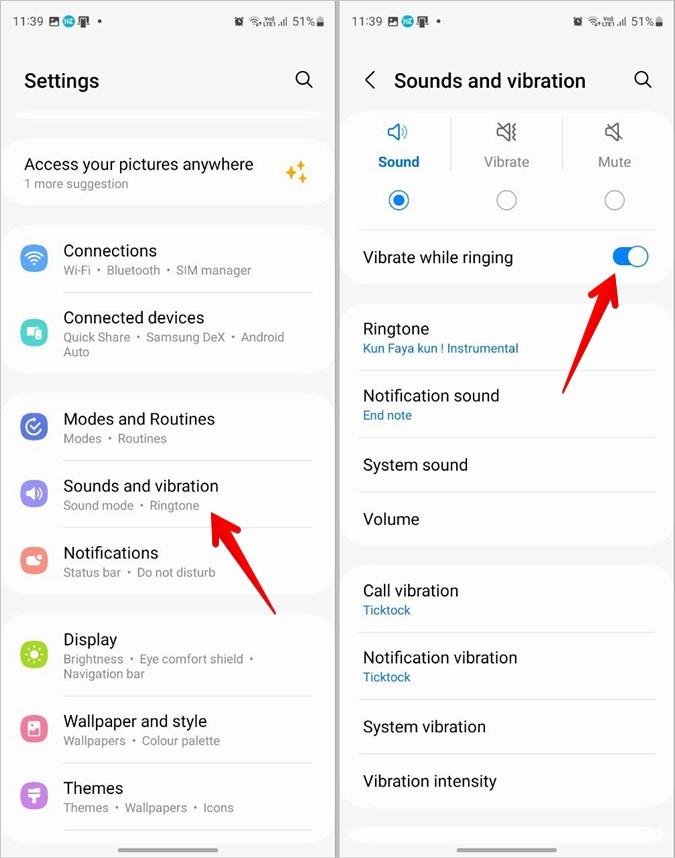 Samsung Galaxy 携帯電話の振動をオフにする 8 つの方法