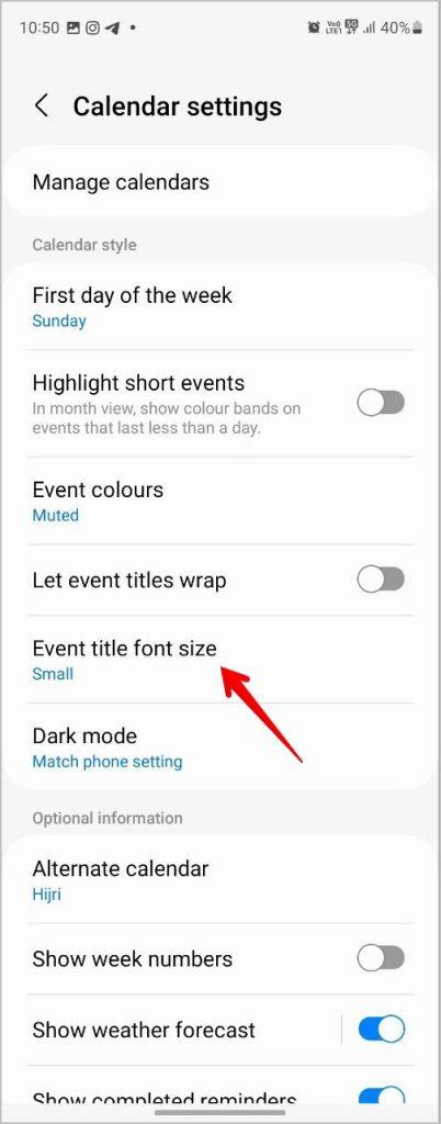 知っておくべき 14 の便利な Samsung カレンダー設定