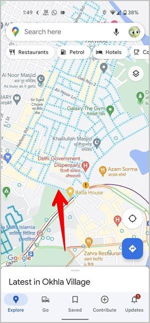 Google マップのさまざまなアイコンや記号の意味