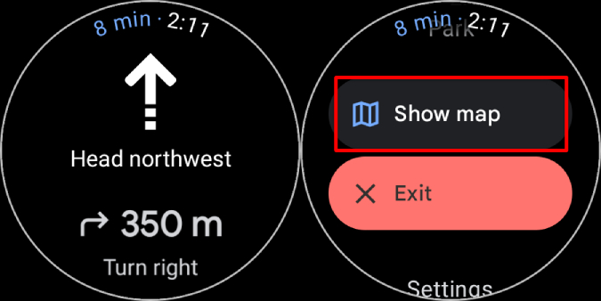 Samsung Galaxy Watch 4 および 5 で Google マップを使用する方法