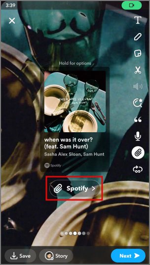 Snapchat スナップとストーリーに音楽を追加する方法 – 特集とカスタム