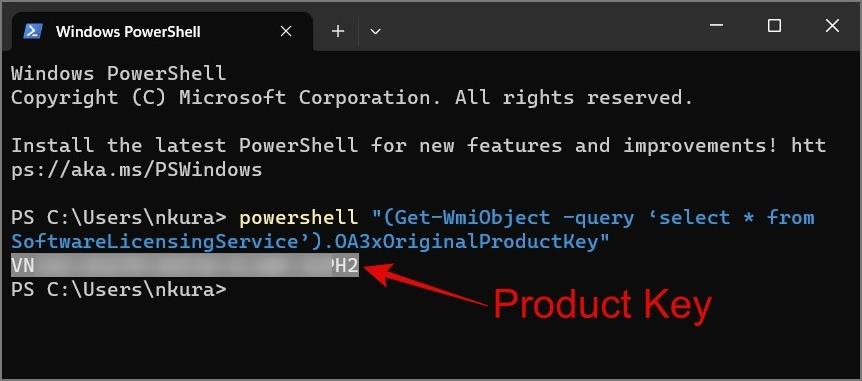 Windows 10/11 のプロダクト キーを見つける方法