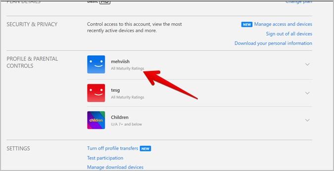 Netflix でシーズンやエピソードを変更する方法