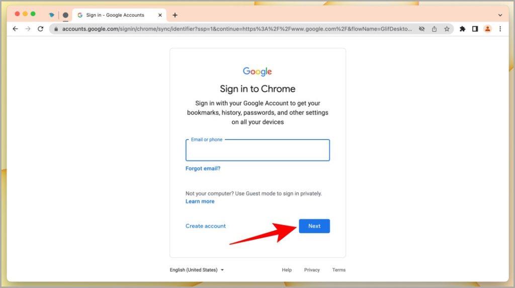 Chrome ブラウザで Google アカウントにサインインおよびサインアウトする方法