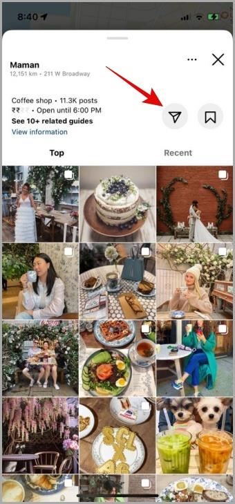 Instagramの地図機能の使い方