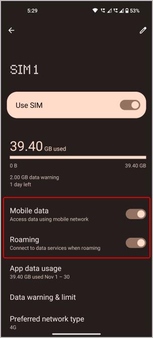 Samsung およびその他の Android スマートフォンでデータ ローミングをオン/オフにする方法