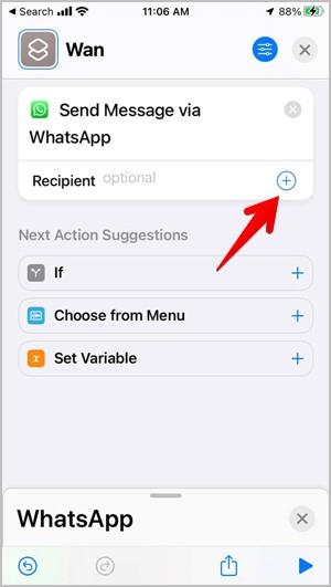 AndroidとiPhoneのホーム画面にWhatsAppチャットアイコンを追加する方法
