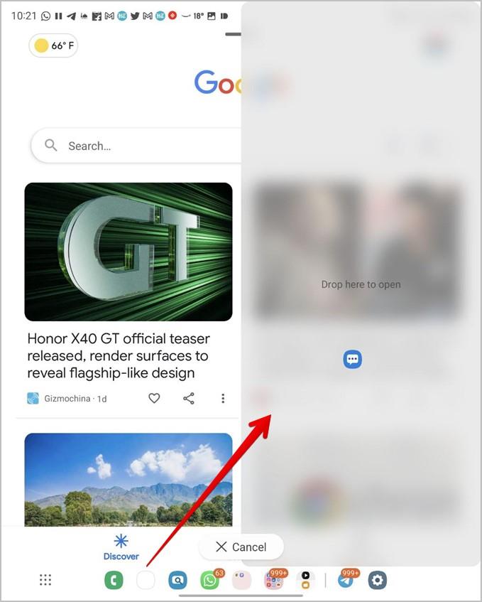Samsung Galaxy Fold スマートフォンでタスクバーを使用するための 9 つのヒント