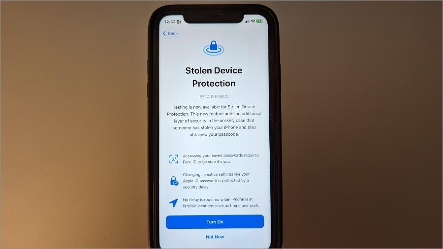 iPhoneの盗難が心配ですか?  この非表示設定を使用して財務データを保護する