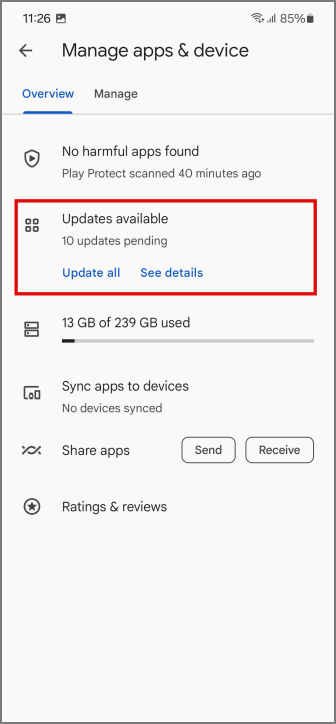 Android で 1 分後の YouTube バッファリングに関する 12 の修正