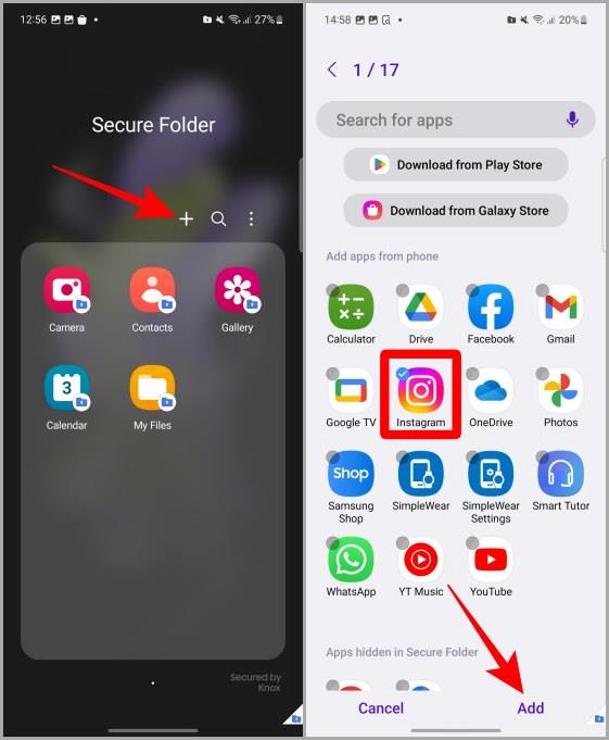 Samsung Galaxy スマートフォンで安全なフォルダーを設定する方法