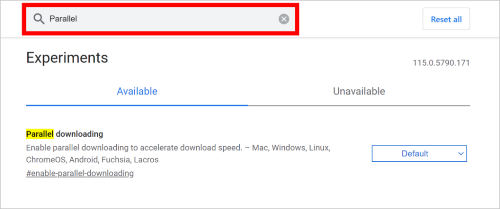 Chrome で並列ダウンロードを有効にする方法