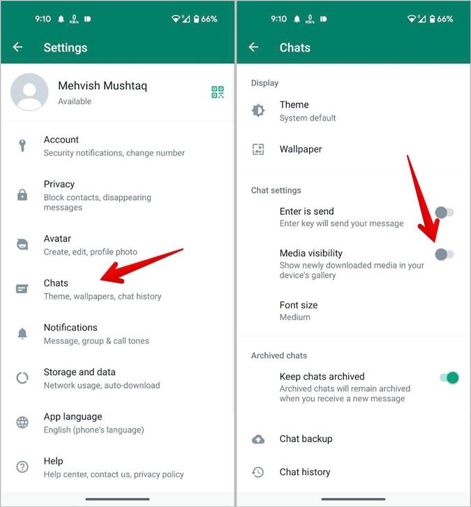 WhatsAppから複数の写真やビデオをダウンロードする方法