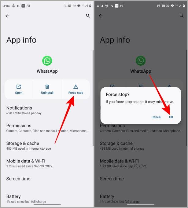 Whatsappのステータスが表示されない問題を修正する9つの方法