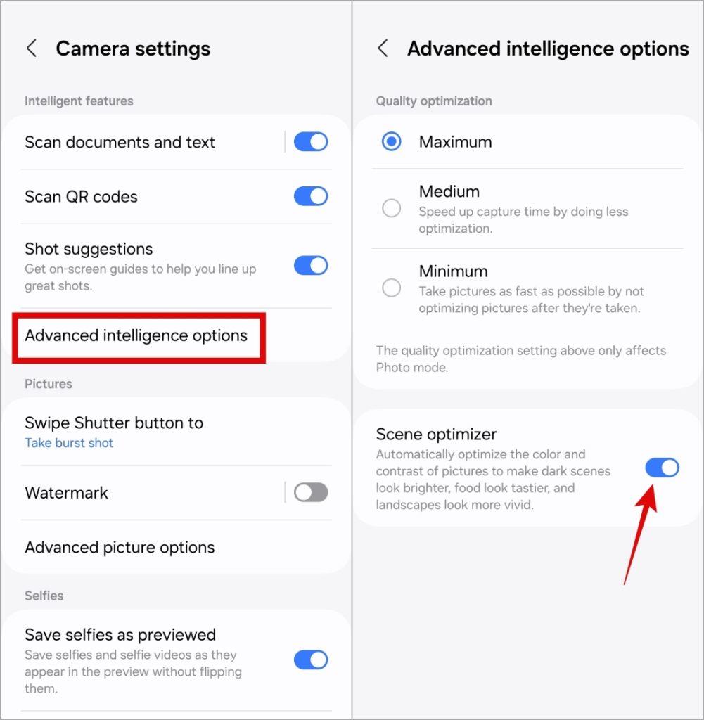 Samsung Galaxy Phone の写真から影や反射を除去する方法