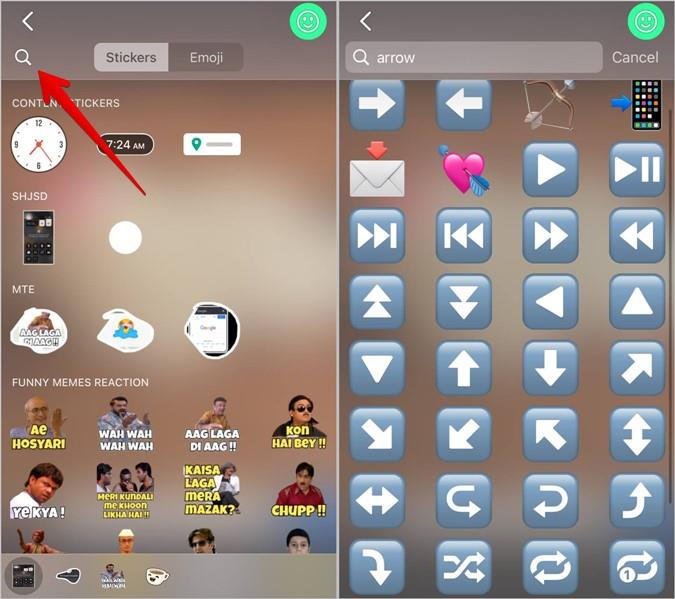 WhatsAppの写真に矢印または円を追加する方法