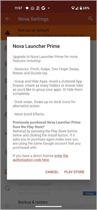 Nova Launcher と Pixel Launcher: 違いは何ですか