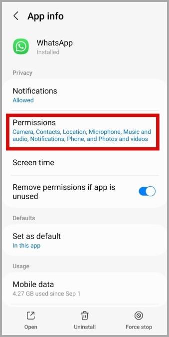 AndroidでWhatsAppカメラが機能しないことを修正する9つの最良の方法
