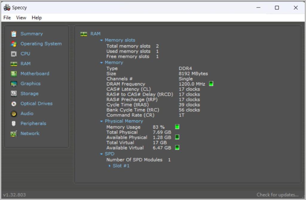 私が持っている Windows ラップトップのモデルと仕様は何ですか?