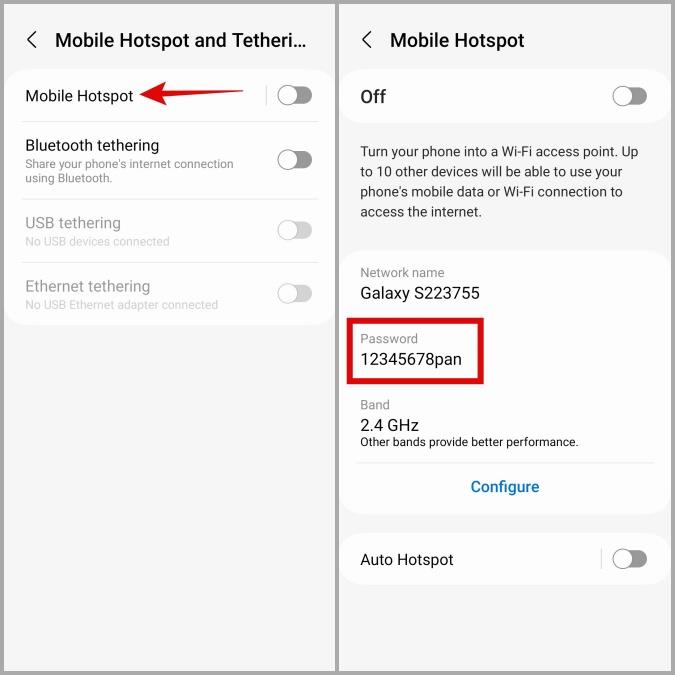 Android でホットスポットのパスワードを検索、変更、削除する方法