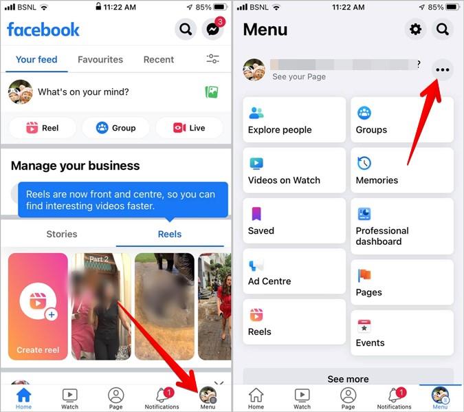 Facebook ページとプロフィールの間、またはその逆に切り替える方法