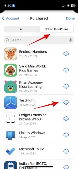 iPhoneとiPadで削除したアプリを見つけて再インストールする方法