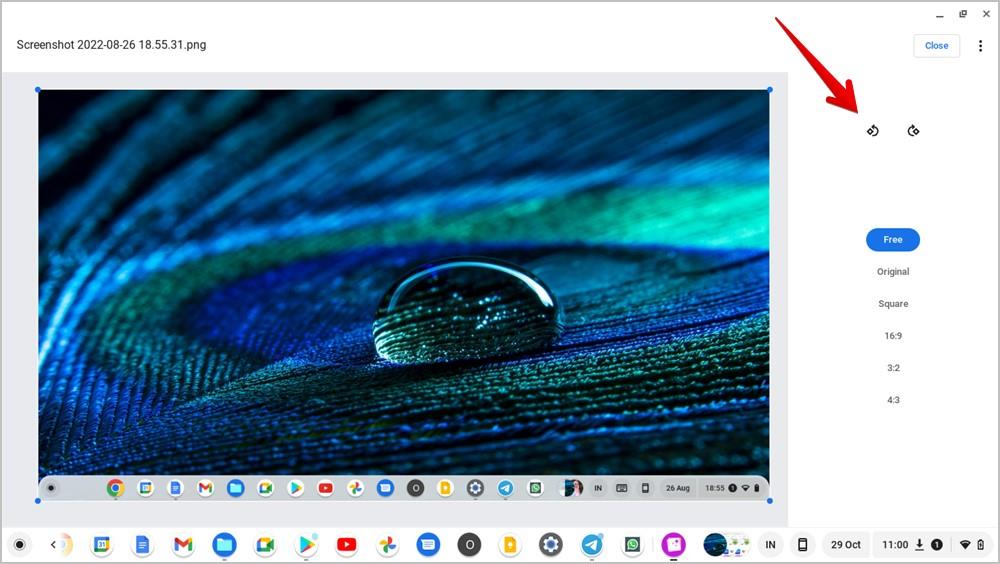Chromebook で写真またはスクリーンショットを編集する方法