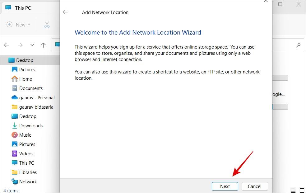 Windows 10/11でこのPCにカスタムフォルダーを追加する方法