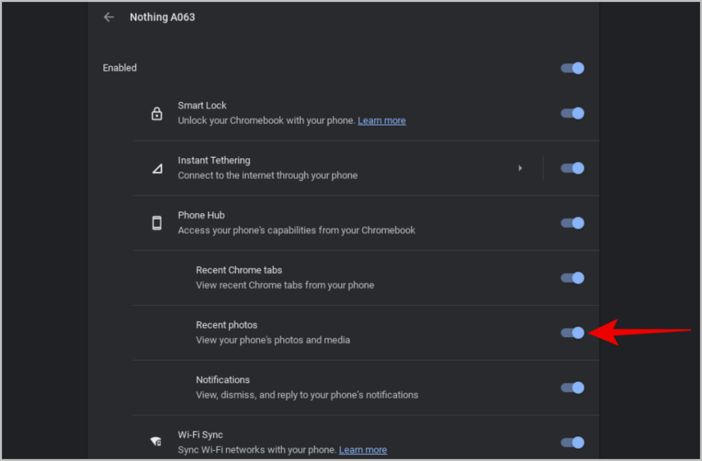 8 つの独自の ChromeOS および Android 統合エコシステム機能
