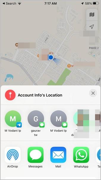 iPhone 上の位置情報を誰にでも送信する 6 つの最良の方法