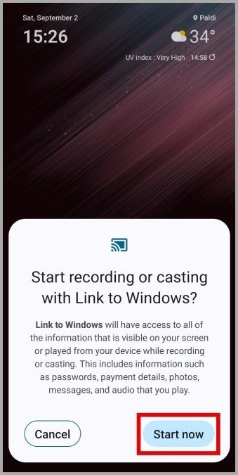 Samsung Galaxy 電話の画面を Windows PC にミラーリングする 3 つの方法