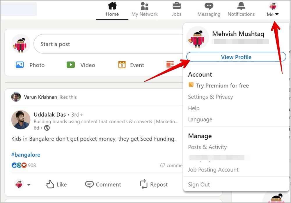 LinkedIn プロフィールの URL とそれをモバイルおよび PC で共有する方法