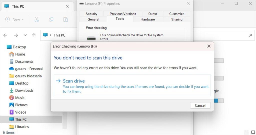 Windows 10/11で外付けハードドライブへのアクセスが拒否される場合の8つの最善の修正