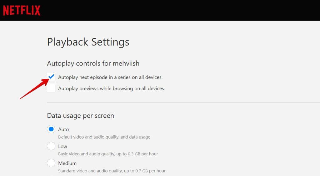 Netflix でシーズンやエピソードを変更する方法