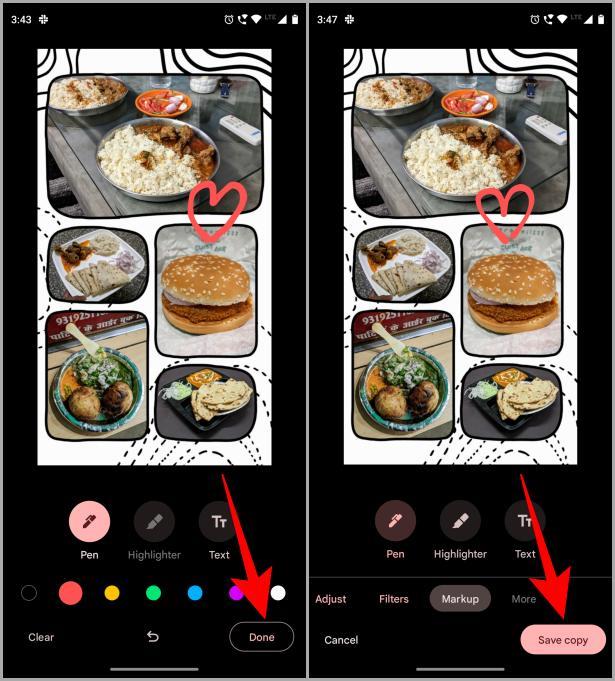モバイルの Google フォトでコラージュを作成および編集する方法
