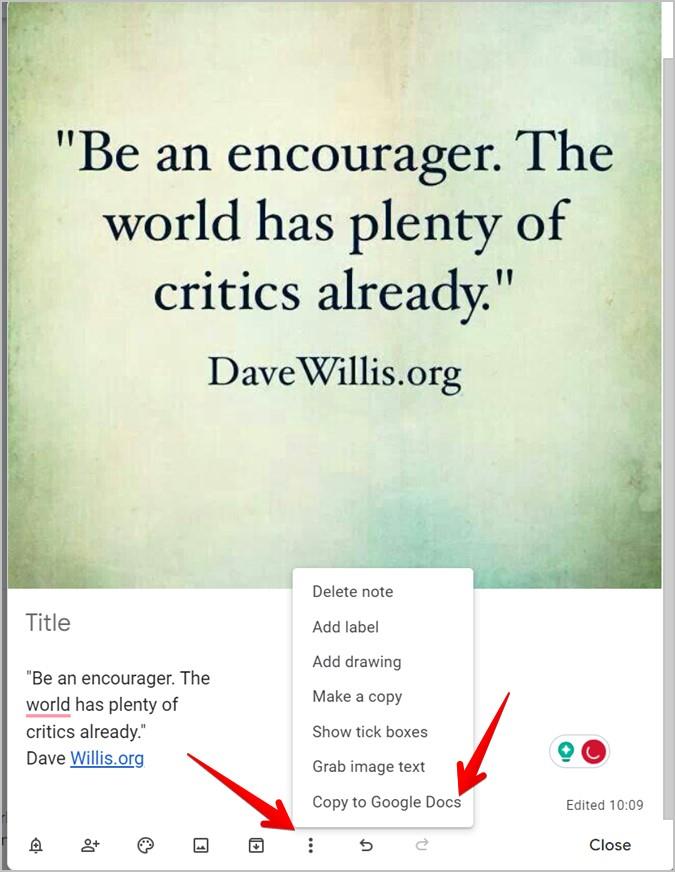 Google ドキュメントで画像をテキストに変換する 4 つの方法