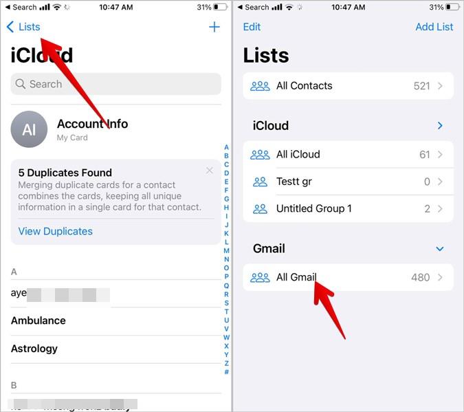 iPhone、Android、PC で Gmail に保存されている連絡先を見つける方法