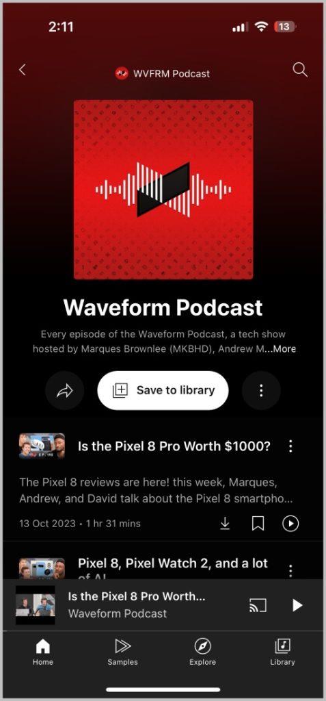 YouTube Music ポッドキャスト vs Google ポッドキャスト: 切り替える価値あり