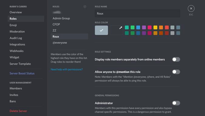ユーザーがDiscordサーバー上で自分の役割を自分で割り当てられるようにする方法