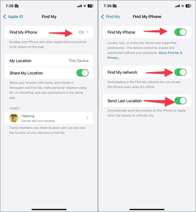 iPhoneで「探す」が機能しない場合の9つの修正