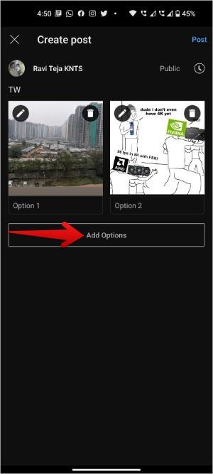 YouTube で画像を使用したコミュニティ投票を作成する方法