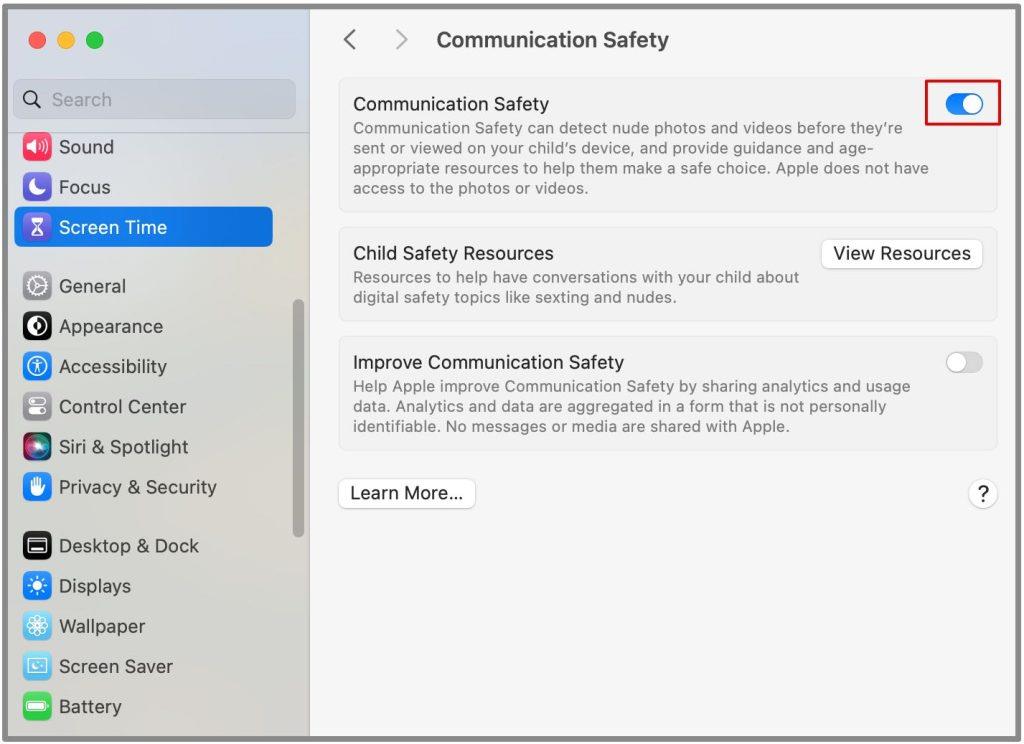 MacBookでペアレンタルコントロールを設定する方法