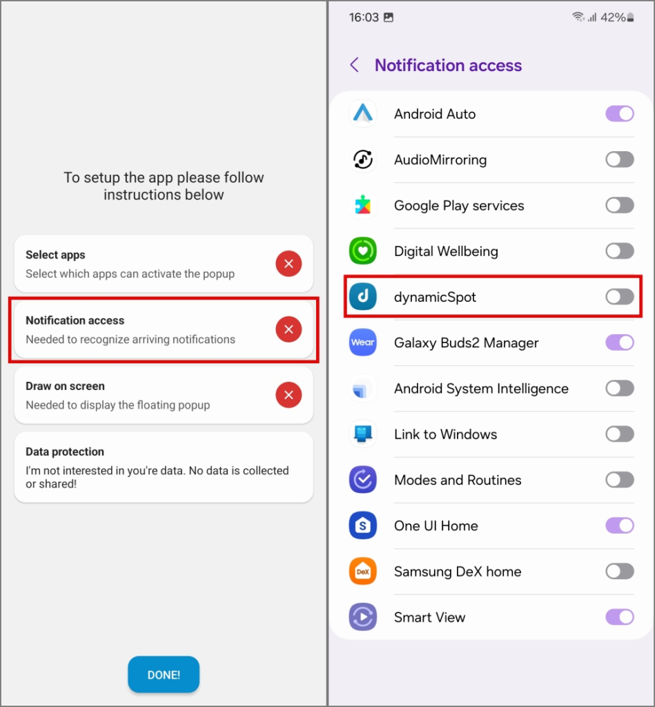 Samsung Galaxy スマートフォンでダイナミック アイランドを使用する方法