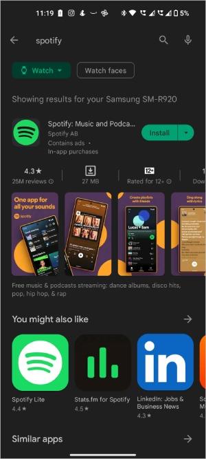 Samsung Galaxy Watch にアプリをインストール、サイドロード、アンインストールする 3 つの方法