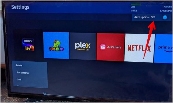 Samsung スマート TV でアプリを追加、削除、管理する方法