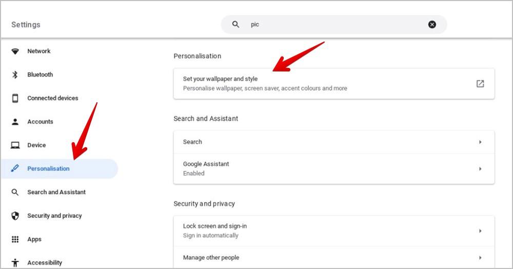 Chromebook でプロフィール写真を変更する方法
